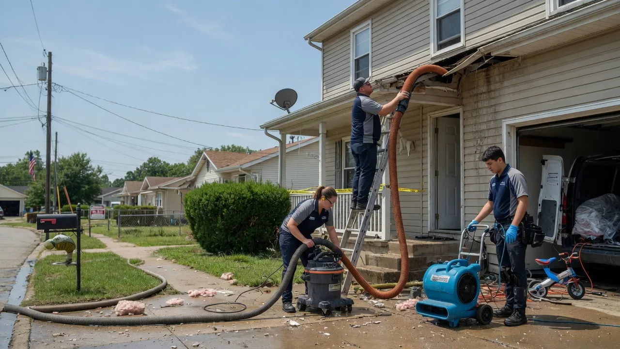 Water Damage Restoration in Saint John, IN near me